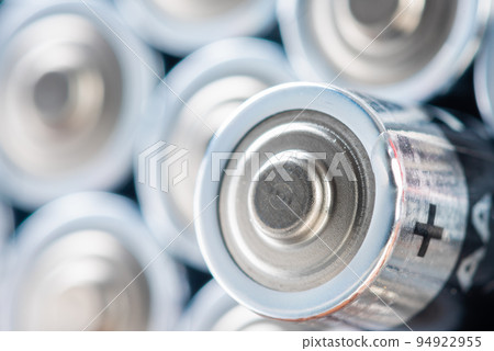 Macro of AA alkaline batteries 94922955