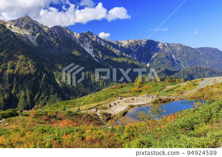 秋葉盛開的八方 94924589