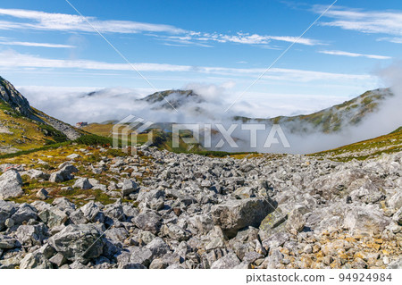 Scenery of Murodo, Toyama Prefecture in early autumn, Tateyama Kurobe Alpine Route 94924984