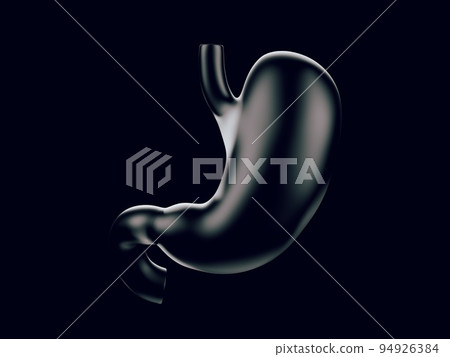 Human stomach made of glass 94926384