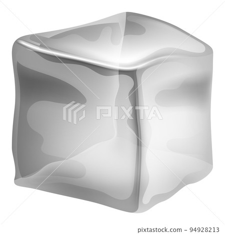 Ice cube. Cocktail drink cool water block 94928213