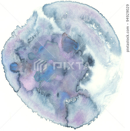 Blue moon-like analog watercolor texture Blue moon-like analog watercolor texture 94929029
