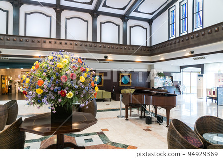 A piano in the lobby of Hotel Green Plaza Hakone, Hakone-machi, Ashigarashimo-gun, Kanagawa Prefecture A piano in the lobby of Hotel Green Plaza Hakone, Hakone-machi, Ashigarashimo-gun, Kanagawa Prefecture 94929369
