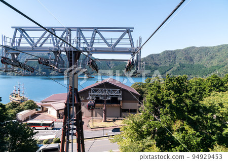 From Ubako to Togendai, arriving at Lake Ashi soon Hakone Ropeway Hakone Tozan Railway Hakone Town, Ashigarashimo District, Kanagawa Prefecture 94929453