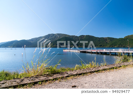 桃源台,蘆之湖,觀光船出發後,箱根纜車,箱根登山鐵道,箱根町,足柄下郡,神奈川縣 桃源台,蘆之湖,觀光船出發後,箱根纜車,箱根登山鐵道,箱根町,足柄下郡,神奈川縣 94929477