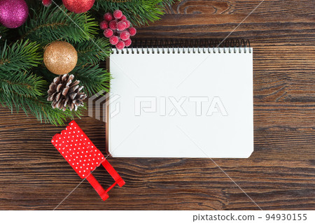 Christmas and New Year background Christmas and New Year background 94930155