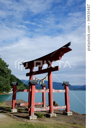 Lake Tazawa Gozanoishi Shrine Lake Tazawa Gozanoishi Shrine 94930487