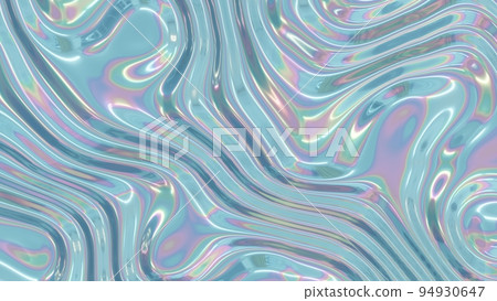 Light pearlescent texture of creases in the fabric, wrinkles effect,16x9 landscape orientation background, 3D rendering Light pearlescent texture of creases in the fabric, wrinkles effect,16x9 landscape orientation background, 3D rendering 94930647