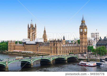 London Westminster Palace Panoramic view London Westminster Palace Panoramic view 94930778