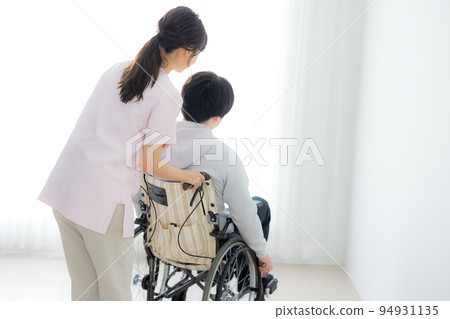 Nurse Patient Wheelchair 94931135