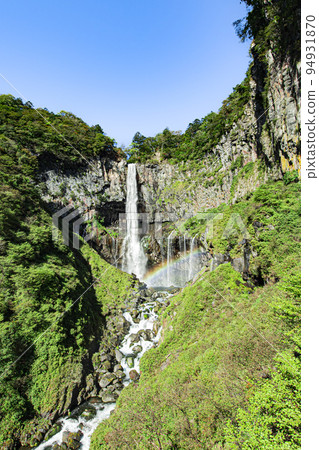 Blue sky and Kegon Falls 94931870