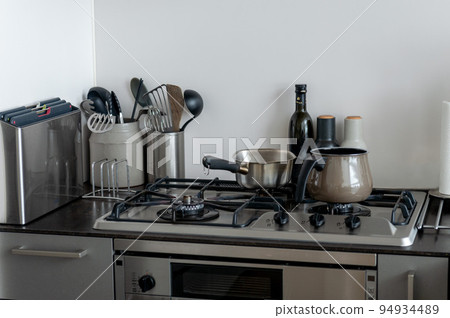 Kitchen Gas stove area Kitchen Gas stove area 94934489