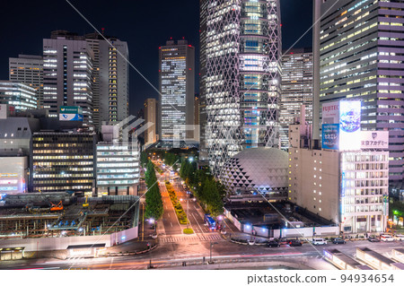 《Tokyo》Shinjuku west exit station/city night view 《Tokyo》Shinjuku west exit station/city night view 94934654