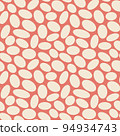 Ovals abstract seamless vector pattern 94934743
