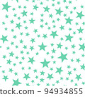 Stars mint color seamless pattern 94934855