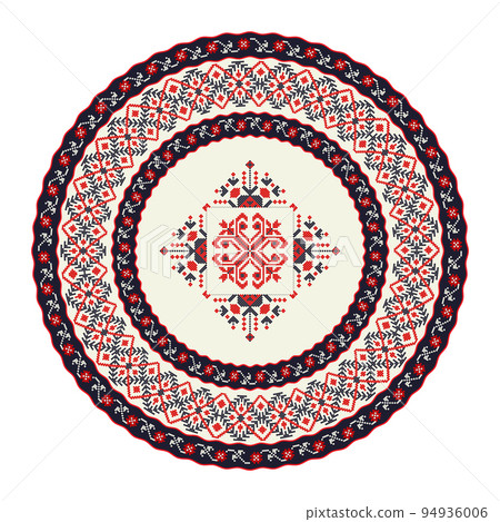 Romanian round design element 3 Romanian round design element 3 94936006