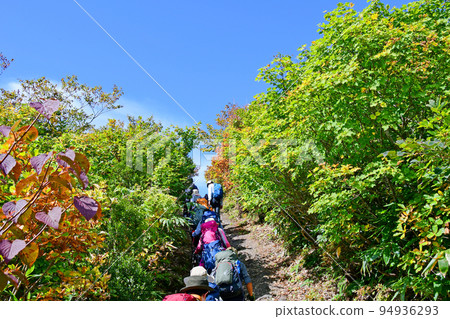 宮城縣栗駒國定公園 近州栗駒山中央山路 94936293