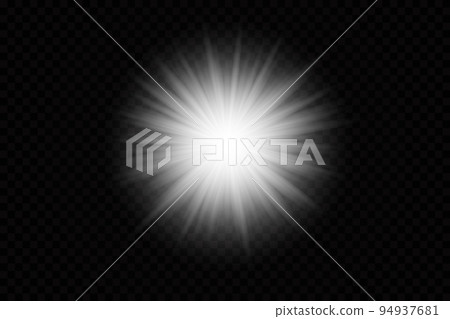 Set glow light effect with white sparks and golden stars shine with special light.White glowing light. Star Light from the rays. The sun is backlit. Bright beautiful star. Sunlight. EPS10. Set glow light effect with white sparks and golden stars shine with special light.White glowing light. Star Light from the rays. The sun is backlit. Bright beautiful star. Sunlight. EPS10. 94937681