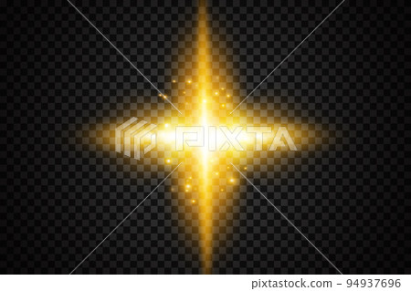 Set glow light effect with white sparks and golden stars shine with special light.White glowing light. Star Light from the rays. The sun is backlit. Bright beautiful star. Sunlight. EPS10. Set glow light effect with white sparks and golden stars shine with special light.White glowing light. Star Light from the rays. The sun is backlit. Bright beautiful star. Sunlight. EPS10. 94937696