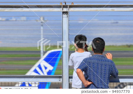親子送機 觀光 羽田機場 94937770