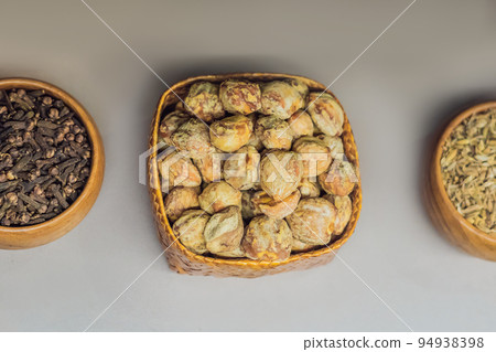 Different kinds of spices of Malay Asian cuisine in bags Different kinds of spices of Malay Asian cuisine in bags 94938398