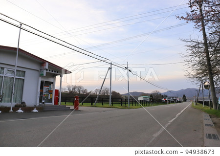 Hokkaido Urakawa Scenery with Maru Post (Saisha Post Office) 94938673