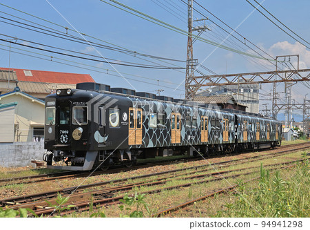 Nankai-Kada Line congratulatory train Nankai-Kada Line congratulatory train 94941298