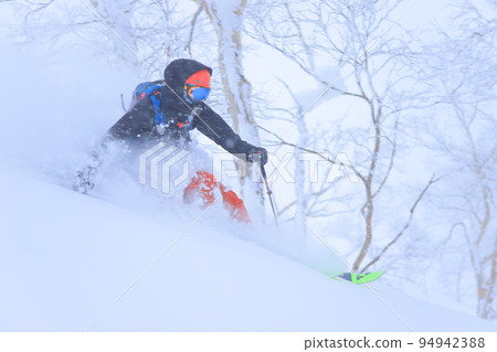 Backcountry skiing 94942388