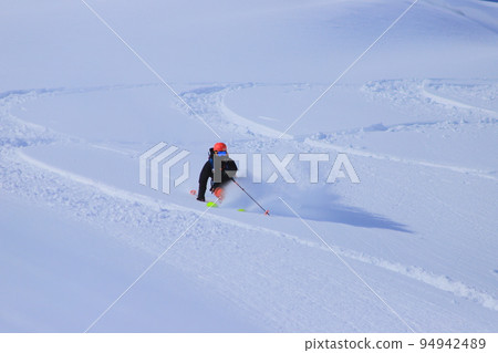 Backcountry skiing 94942489