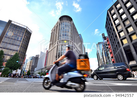 Nihonbashi Kitazume intersection landscape scenery Nihonbashi Kitazume intersection landscape scenery 94942557