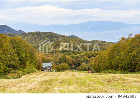 Dokko Swamp in Autumn (Nishi-Zao) Fall Foliage Scenery Yamagata City, Yamagata Prefecture Dokko Swamp in Autumn (Nishi-Zao) Fall Foliage Scenery Yamagata City, Yamagata Prefecture 94942698