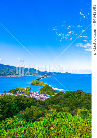 海邊的京都天橋立的風景 94942993