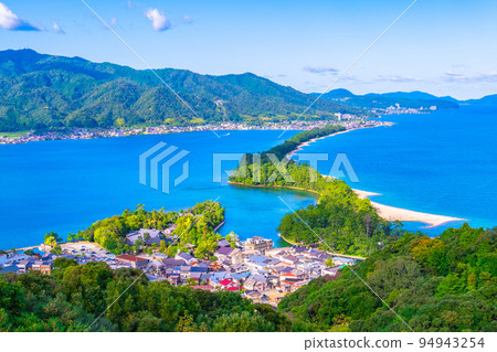 海邊的京都天橋立的風景 94943254