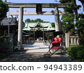 與海州勝有關，位於東京市中心的牛島神社，配上人力車很好看。 94943389