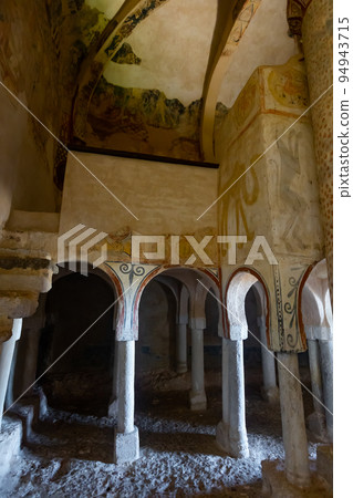 Internal architecture of Hermitage of San Baudelio de Berlanga Internal architecture of Hermitage of San Baudelio de Berlanga 94943715