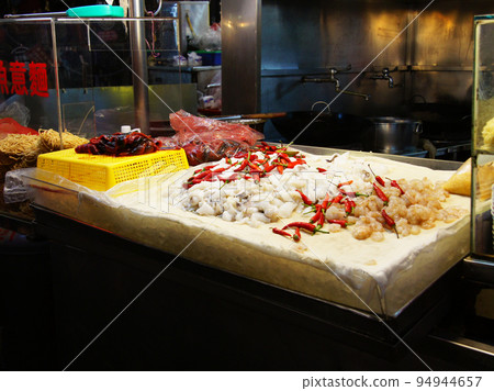 Street stall in Taiwan night market Street stall in Taiwan night market 94944657