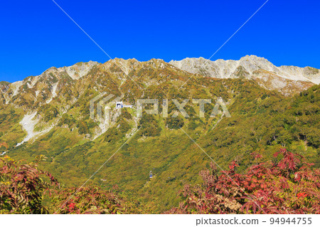 立山黑部阿爾卑斯山脈路線,秋色盛開 立山黑部阿爾卑斯山脈路線,秋色盛開 94944755