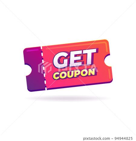 Get coupon promotion sale for website, internet ads, social media. Discount gift voucher coupon. Get coupon promotion sale for website, internet ads, social media. Discount gift voucher coupon. 94944825