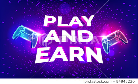 Play and Earn, GameFi technology. P2E model turns into a Play and Earn model. Play and Earn, GameFi technology. P2E model turns into a Play and Earn model. 94945220