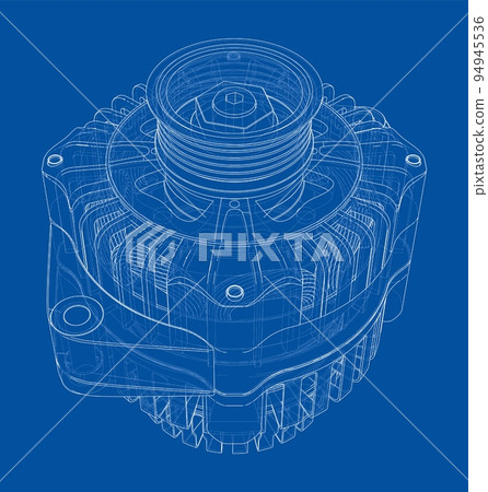 Car generator. Vector Car generator. Vector 94945536