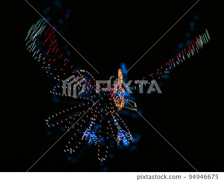 flapping in the night sky 94946675