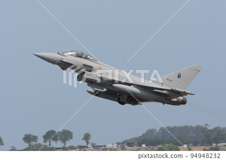 Italian Air Force Eurofighter EF-2000 takeoff Italian Air Force Eurofighter EF-2000 takeoff 94948232