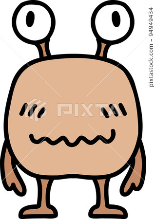 Hand Drawn cute alien illustration Hand Drawn cute alien illustration 94949434