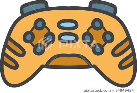 Hand Drawn portable game joystick illustration Hand Drawn portable game joystick illustration 94949484