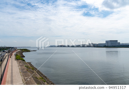 多摩川河口的風景 94951317