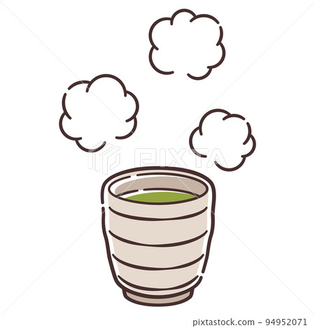 Warm green tea 94952071