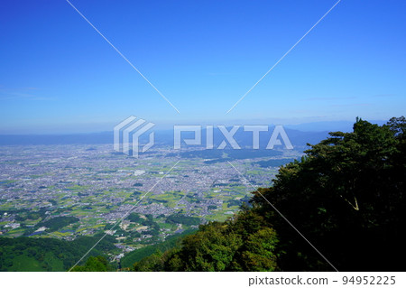 A large panorama overlooking the Nara Basin from Mt. Katsuragi A large panorama overlooking the Nara Basin from Mt. Katsuragi 94952225