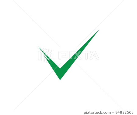 Checklist check mark logo vector or icon 94952503