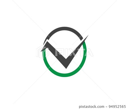Checklist check mark logo vector or icon Checklist check mark logo vector or icon 94952565