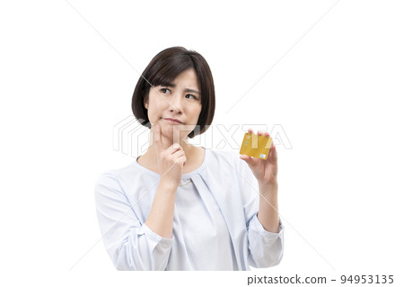 有信用卡的一個少婦 94953135